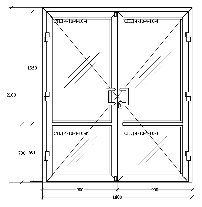 Дверь 1300х2100 двухстворчатая чертеж. Дверь алюминиевая со стеклом входная 900*2000 монтажная схема. Чертеж толщина стеклянной двери. Двери 1500 чертеж двухстворчатая.