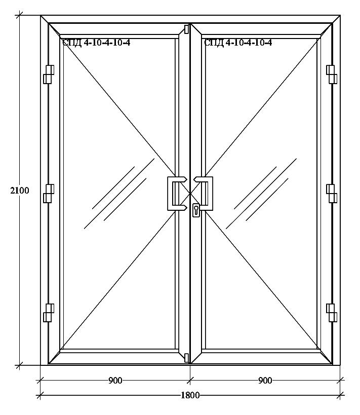 Как сделать двухстворчатую. Дверь ПВХ 1800х2100. Двери 1500 чертеж двухстворчатая. Дверной блок 2980*2100. Дверь 1300х2100 двухстворчатая чертеж.